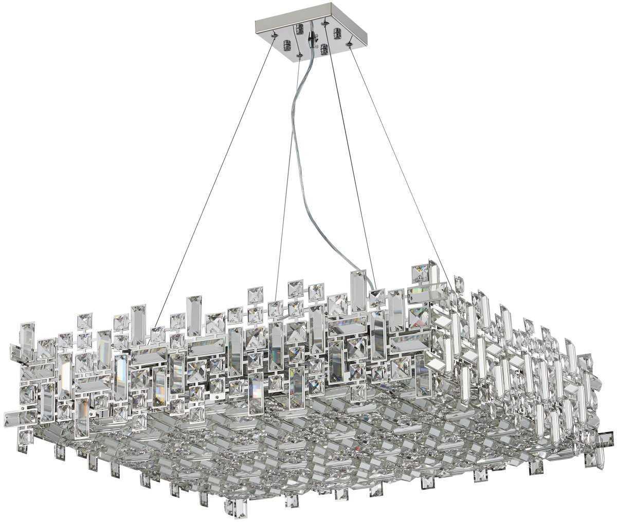 Люстра подвесная хрустальная 2171/09/16P Stilfort, серия Tetrix