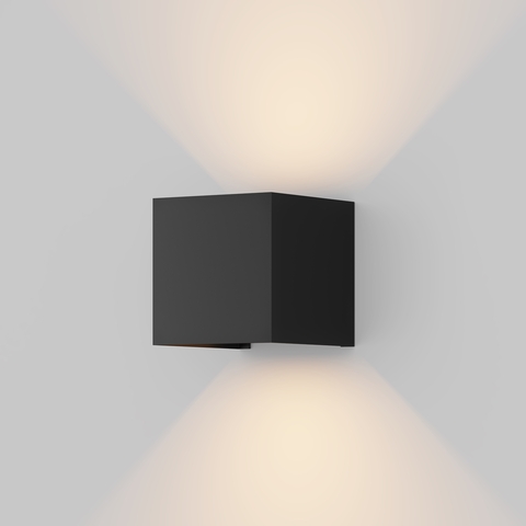 Уличный настенный светодиодный светильник Maytoni Fulton O572WL-L6B