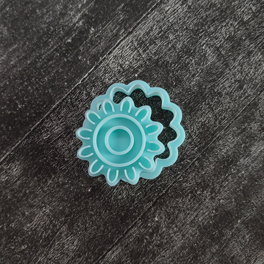 Штамп Цветок №2