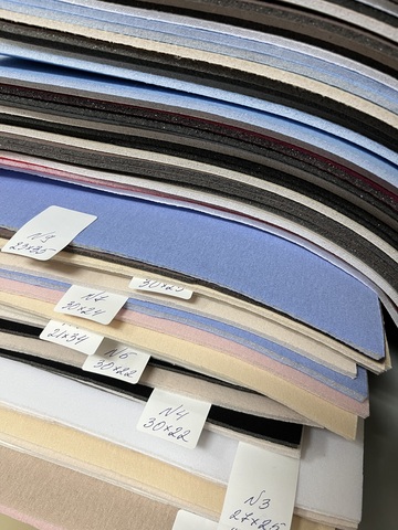 Набор отрезов поролона №7