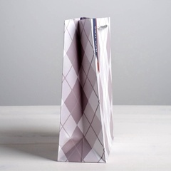 Пакет подарочный S вертикальный, Ламинированный «Для тебя», 18*23*8 см (Д*В*Ш)