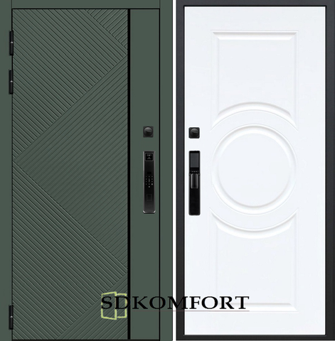 Белый матовый