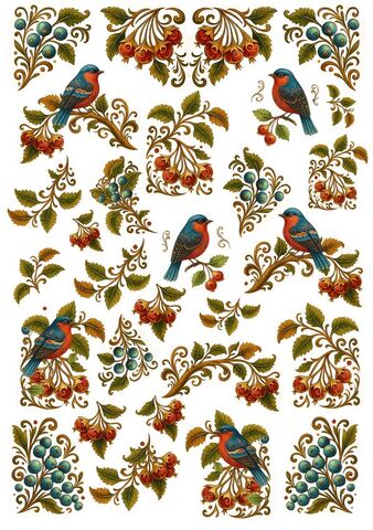 5094 Пленочный трансфер декупажная карта, формат А5, ProArt