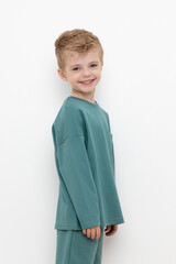 джемпер  для мальчика  КР 301993/темный малахит к434