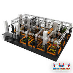 Верёвочный парк-ниндзя «Гравитационный Прорыв», 12×8×3,5 м