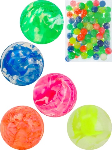 Мяч-прыгун 2,7см, в уп 100 шт, ЦЕНА ЗА УПАКОВКУ (м)