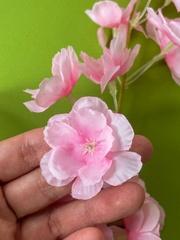 Сакура, лиана декоративная, свисающая зелень, ампельное растение, цвет Розовый, 180 см, набор 1 шт.