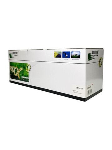 Совместимый картридж UNITON Premium CE743A (307A) для HP Color LJ CP 5225 красный (7,3K) GREEN LINE (Eco Protected)
