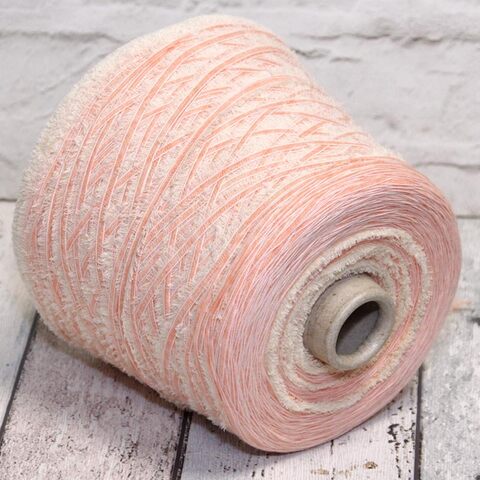 Хлопок фасонный BE MI VA / MUSK 180 лососевый с бежевым