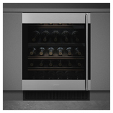 Винный шкаф SMEG CVI338LX3 (петли слева) нерж. сталь / черное стекло