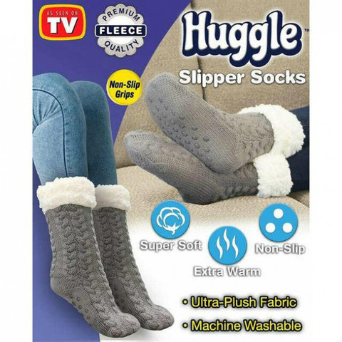 Плюшевые Носки Huggle Slipper Socks