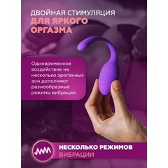 Стимулятор клитора и точки G Smart Dream II с пультом ДУ от Adrien Lastic