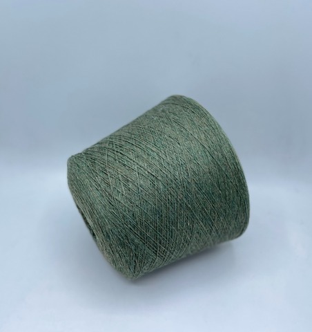 Zegna Baruffa (пр.Италия), art-Kent , 2/18 900м/100 гр. 100% Меринос, цвет-Траввяной меланж(54/100) ,арт-28664