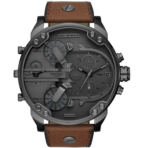 Наручные часы DIESEL DZ7413 Daddy 2.0, коричневый