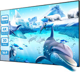Экран на раме Cactus 127x224см Alr Expert CS-PSALRE-224X127-MM магнитное крепление 16:9 настенный натяжной черный