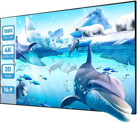 Экран на раме Cactus 127x224см Alr Expert CS-PSALRE-224X127-MM магнитное крепление 16:9 настенный натяжной черный