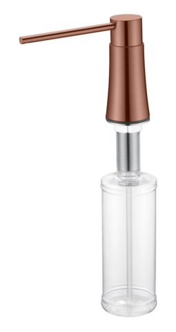 Boheme 630-CB Диспенсер для кухни встраиваемый COPPER BRUSHED