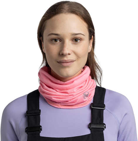 Картинка шарф-труба Buff Merino Lightweight Solid Rose Pink - 3