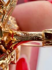 Серьги PANTHERE VGold с подвесками в стиле CARTIER