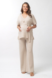 Костюм для беременных 17140 бежевый