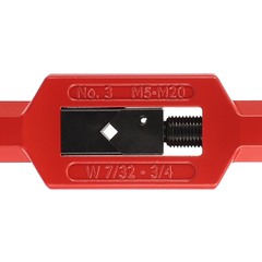 Вороток для метчиков №3 M5-M20(4,9-12мм) 370мм DIN1814 H-Tools 08800060