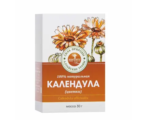 Календула, цветки, 30 гр., Алфит Плюс