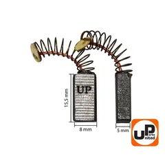 Щетка графитовая UNITED PARTS для BOSCH GBM13-2/ GBS75AE/ GDS18E (аналог 2604321905) 5х8х15.5мм (90-0811)
