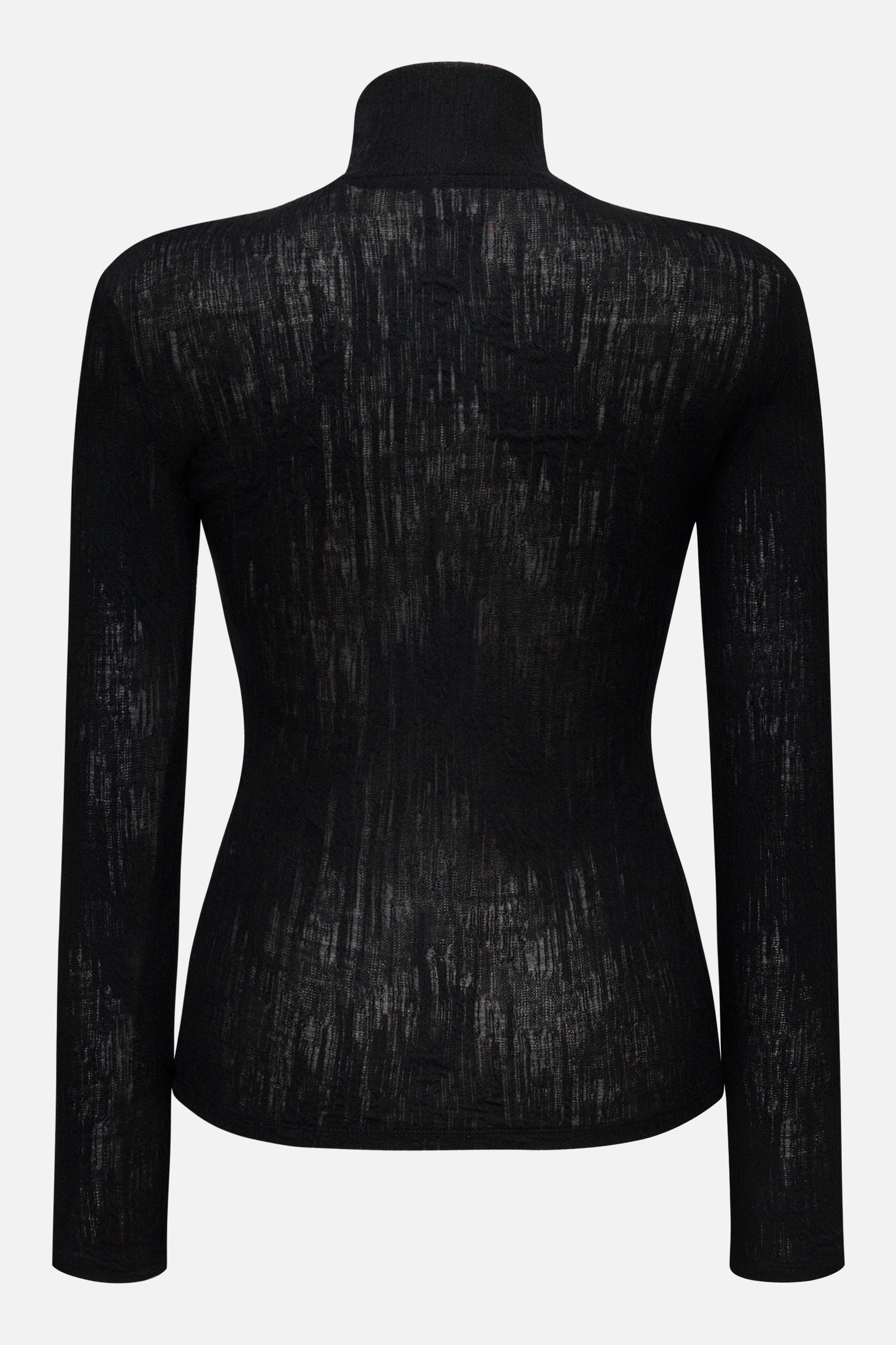 Водолазка из фактурной шерсти