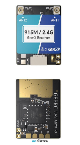 Приёмник GEPRC ELRS 915M/2.4G Gemini Xrossband