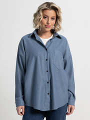Рубашка Загадочная девушка (джинс) Б15168-4М LT Collection