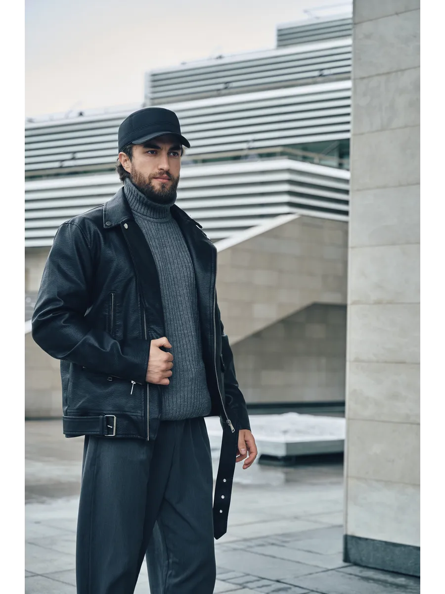 Кепка немка утепленная с ушками плащевка