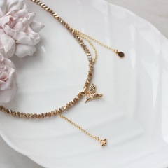 Набор для создания колье (в золотом цвете), НАБ024