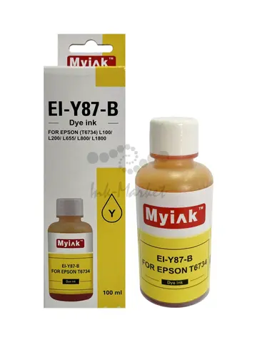 Чернила EI-Y87 Gloria™ MyInk yellow (желтый) Dye 100мл.