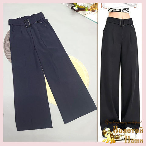 Брюки школьные д (8-13) 260415-WD167