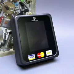 Терминал Vendista Pulse 2.5 для бесконтактной оплаты картой, со стеклом дополнительной защиты и установкой