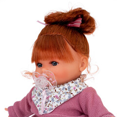 Munecas Antonio Juan Кукла Клара в фиолетовом, озвученная (плач), 30см (1343)