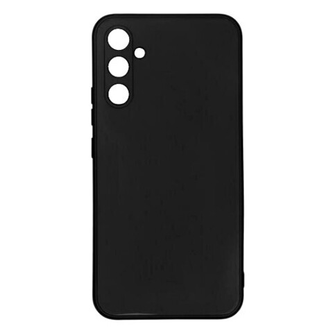 Силиконовый чехол Silicone Cover с защитой камеры для Samsung Galaxy A34 (Черный)