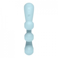 Мультифункциональный вибратор для тройной стимуляции Satisfyer Tri Ball 2 голубой