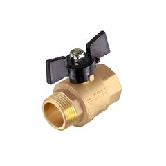 ViEiR шаровой кран HР-ВР 1/2" бабочка, усиленный (VR103-01)