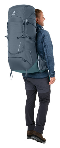 Картинка рюкзак туристический Deuter Aircontact Core 70+10 graphite-shale - 5