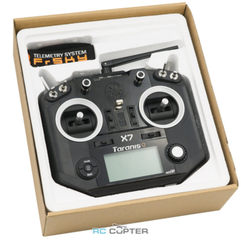 Аппаратура управления FrSky Taranis Q X7 Black 2.4 ГГц 24 канала ACCESS +кейс EVA