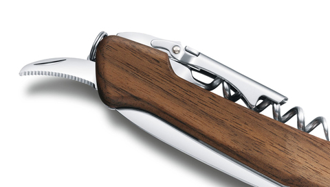 Нож складной Victorinox Wine Master, 130 mm, 6 функций, ореховое дерево