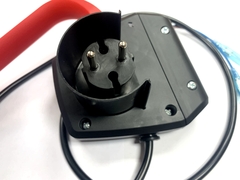 Выключатель для электрической газонокосилки с розеткой