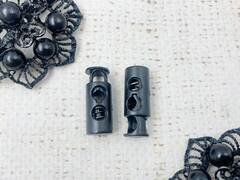 Фиксатор пластик, р. 0,9х2,5 см, d 4 мм, чёрный