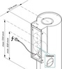 Falmec CPON90.E8P2#ZZZI491F  POLAR X (вытяжка пристенная, нерж.сталь)