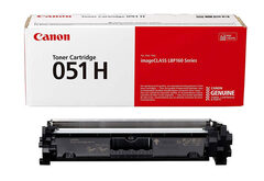Тонер-картридж черный увеличенной ёмкости Canon 051H для i-SENSYS LBP162dw (ресурс 4100 стр.) 2169C002