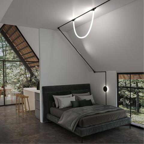 Магнитный трековый светильник Arte Lamp RAPID A6167PL-1BK