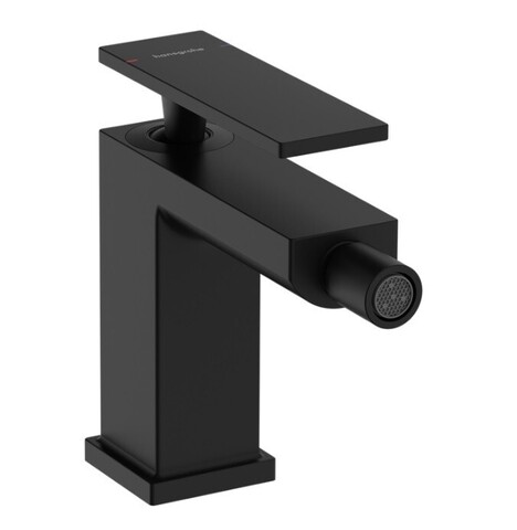 Hansgrohe 73200670 Tecturis E Смеситель для биде 80, однорычажный, со сливным гарнитуром, мч