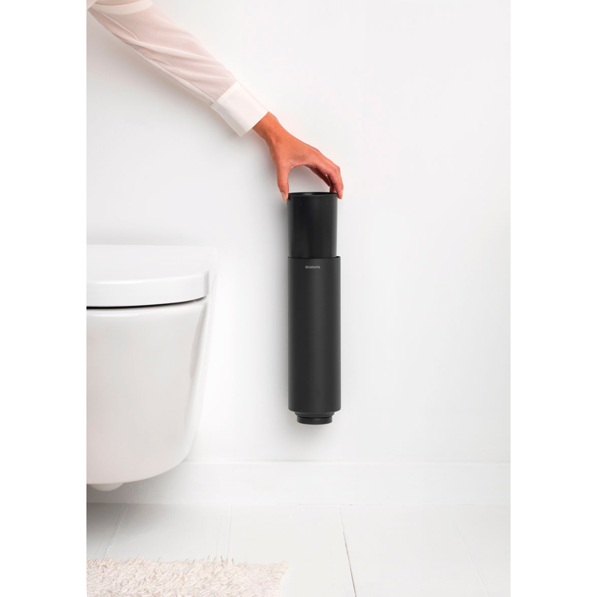 Сменный туалетный ершик MindSet темно-серый, арт. 303944 - фото 2