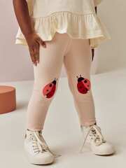 Легинсы с вышивкой для девочки Next E51-662, Розовый